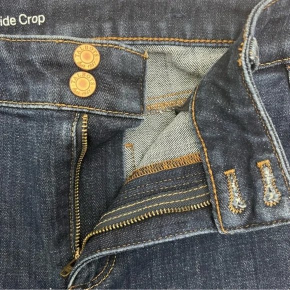 Talbots Flawless Wide Crop Jeans Size 2P - Picture 2 of 6